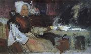 George Leslie Hunter Woman in an Interior oil painting picture wholesale